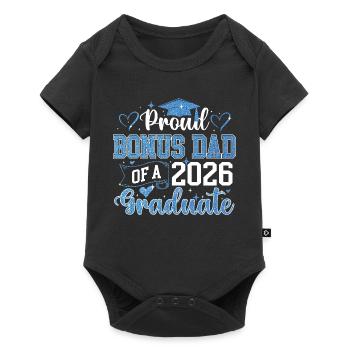 Promotion 2026 de Proud Bonus Dad - Body à manches courtes Premium Bébé - noir - Devant
