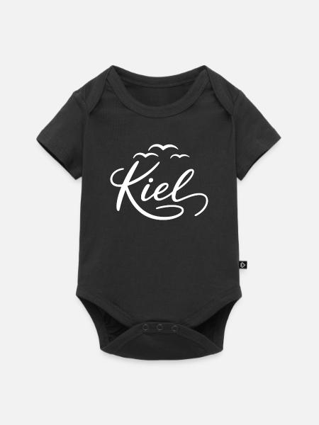 Kiel Möwen Hansestadt Kiel - Baby Premium Kurzarmbody - Schwarz