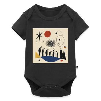 Fragile Republic - Baby Premium short-sleeve bodysuit - black - Front