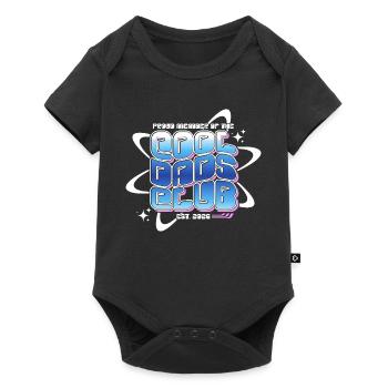 Cool Dads Club - Dad Father's Day Gift - Baby Premium short-sleeve bodysuit - black - Front