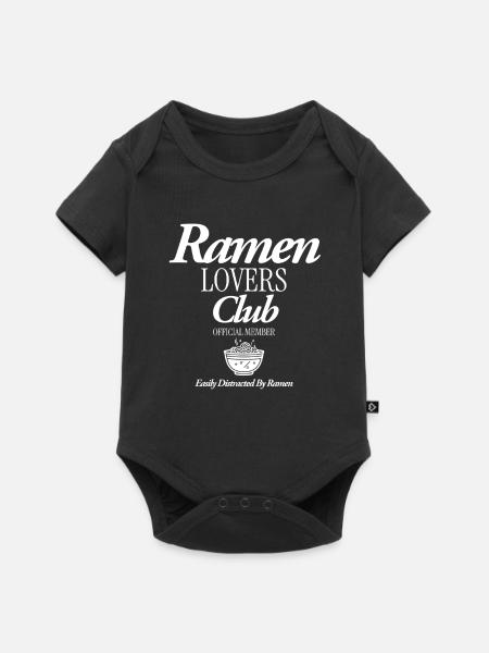 Ramen - Baby Premium Kurzarmbody - Schwarz