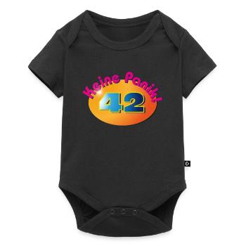 Don't panic! 42 - Baby Premium short-sleeve bodysuit - black - Front