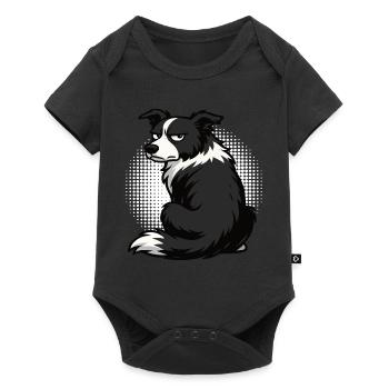 Border Collie Collie Owner Collie Lover - Baby Premium short-sleeve bodysuit - black - Front