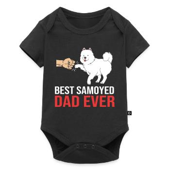Samoyed - Baby Premium short-sleeve bodysuit - black - Front