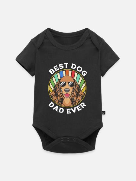 Boykin Spaniel - Baby Premium Kurzarmbody - Schwarz
