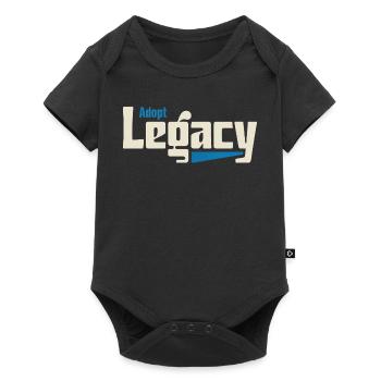 Adopt Legacy: Rescue Pride Tee - Baby Premium short-sleeve bodysuit - black - Front
