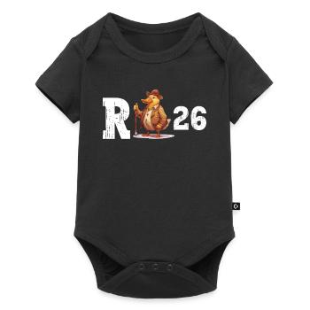 Pension 2026 Duck Pensioner Retired Funny - Baby Premium short-sleeve bodysuit - black - Front