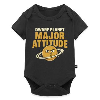 Pluto Justice for Pluto Never forget Pluto - Baby Premium short-sleeve bodysuit - black - Front