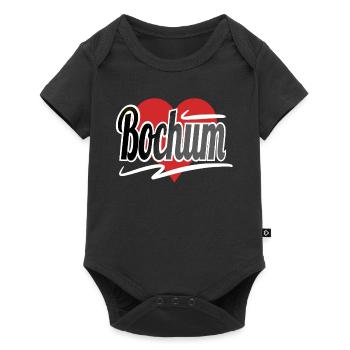 Bochum - Baby Premium short-sleeve bodysuit - black - Front