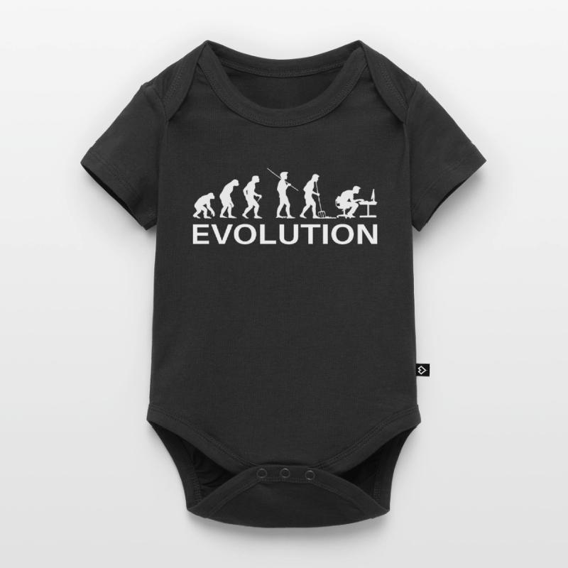 Programmierer Evolution Informatiker Entwickler Baby Premium Kurzarmbody