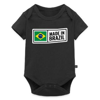 Brazil - Baby Premium short-sleeve bodysuit - black - Front