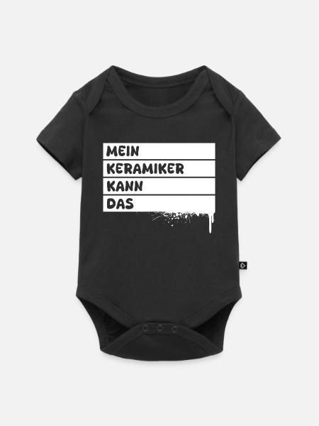 Handwerker Keramiker - Baby Premium Kurzarmbody - Schwarz