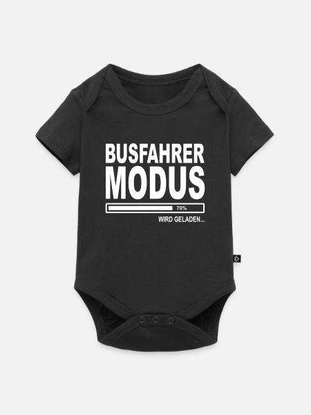Busfahrer Modus wird geladen - Baby Premium Kurzarmbody - Schwarz