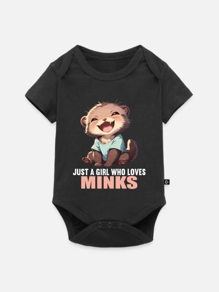 Nerze Nerz - Baby Premium Kurzarmbody - Schwarz