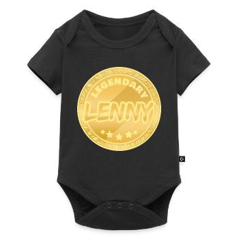 Gift for Lenny - Baby Premium short-sleeve bodysuit - black - Front