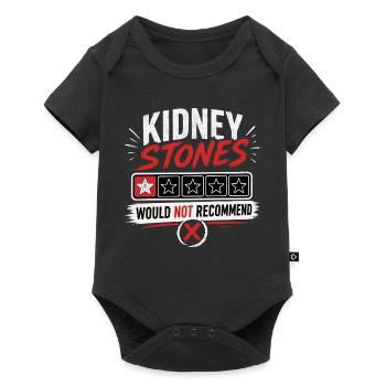 Kidney Stones – Would Not Recommend Recovery - Baby Premium short-sleeve bodysuit - black - Front