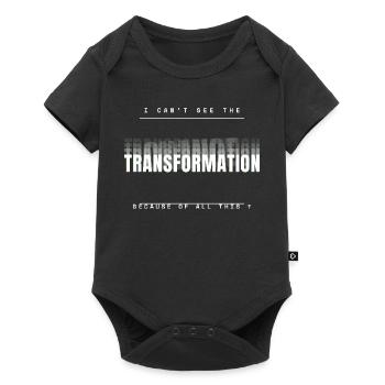 Échec de transformation - Body à manches courtes Premium Bébé - noir - Devant