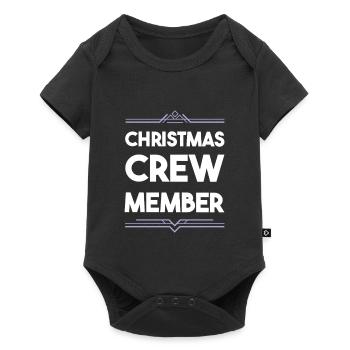 Équipage de Noël - Body à manches courtes Premium Bébé - noir - Devant