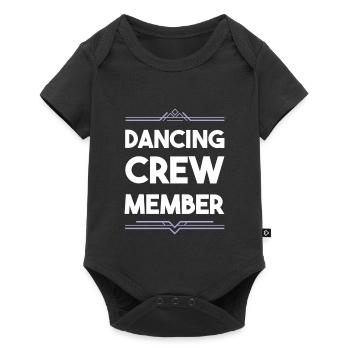 Équipe de danse - Body à manches courtes Premium Bébé - noir - Devant