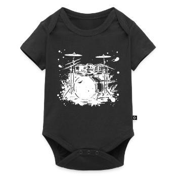Trapset Sketch - Body à manches courtes Premium Bébé - noir - Devant