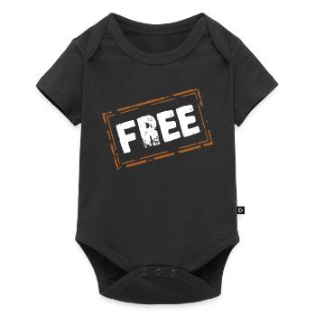 Libre - Body à manches courtes Premium Bébé - noir - Devant