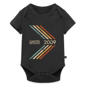 2009 édition limitée Anniversaire Girl and Boy - Body à manches courtes Premium Bébé - noir - Devant