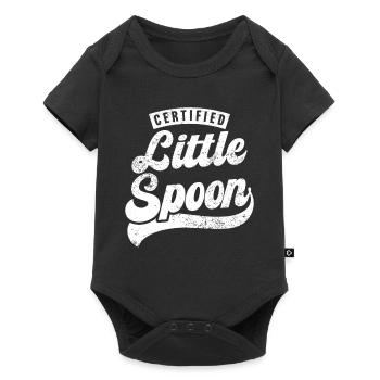 Certified Little Spoon - Baby Premium short-sleeve bodysuit - black - Front