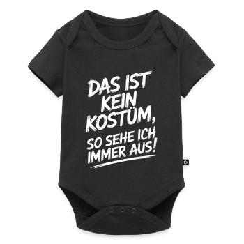 Karneval Das Ist Kein Kostüm Fasching Halloween - Baby Premium Kurzarmbody - Schwarz - Vorne
