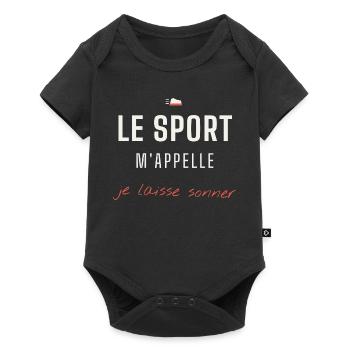 Le Sport M'appelle - Body à manches courtes Premium Bébé - noir - Devant