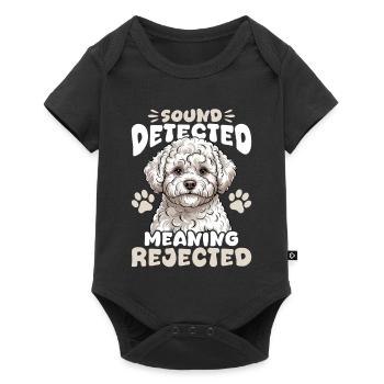 Bichon Frise Dog Breed - Baby Premium short-sleeve bodysuit - black - Front