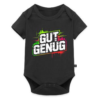 Assez bon amour de soi, je suis assez bon pour l’estime de moi - Body à manches courtes Premium Bébé - noir - Devant