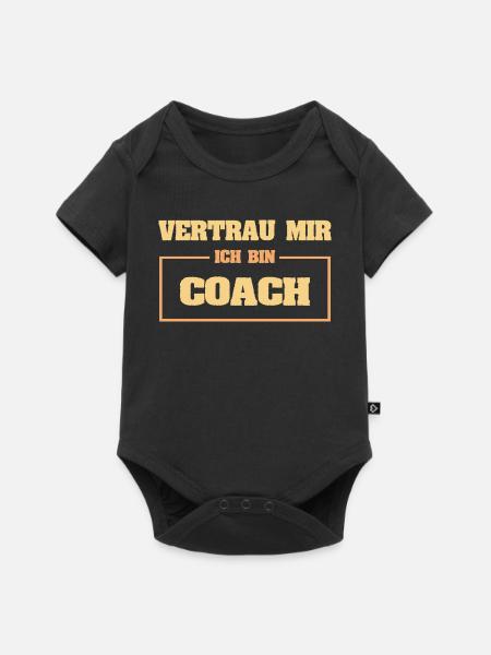 Coach - Baby Premium Kurzarmbody - Schwarz