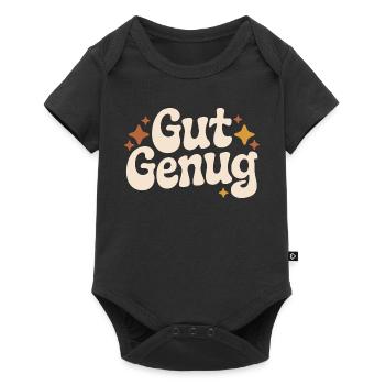 Assez bon amour de soi, je suis assez bon pour l’estime de moi - Body à manches courtes Premium Bébé - noir - Devant