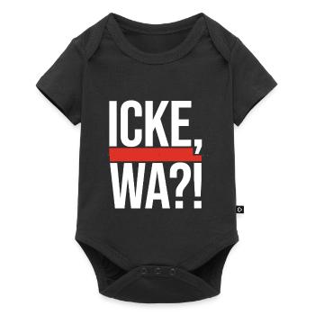 Icke wa Berlin Dialecte berlinois Dictionnaire Design - Body à manches courtes Premium Bébé - noir - Devant