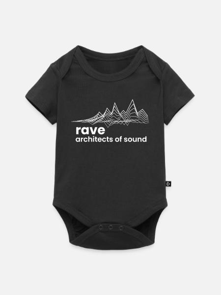 Rave Architects of Sound - Baby Premium Kurzarmbody - Schwarz
