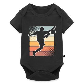 Soccer - Baby Premium short-sleeve bodysuit - black - Front