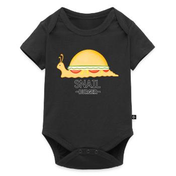 Schneckenburger Illustration - Body à manches courtes Premium Bébé - noir - Devant