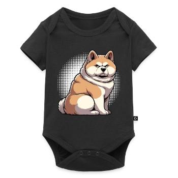 Akita Akita propriétaire Akitas Akita amoureux Akitafan - Body à manches courtes Premium Bébé - noir - Devant