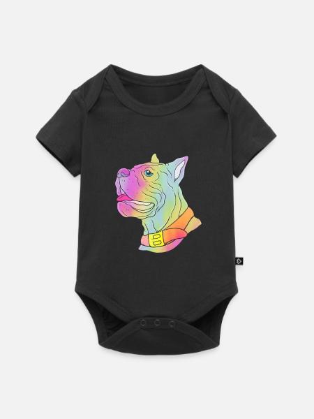 Cane Corso - Baby Premium Kurzarmbody - Schwarz