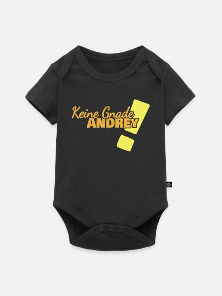 Andrey - Baby Premium Kurzarmbody - Schwarz