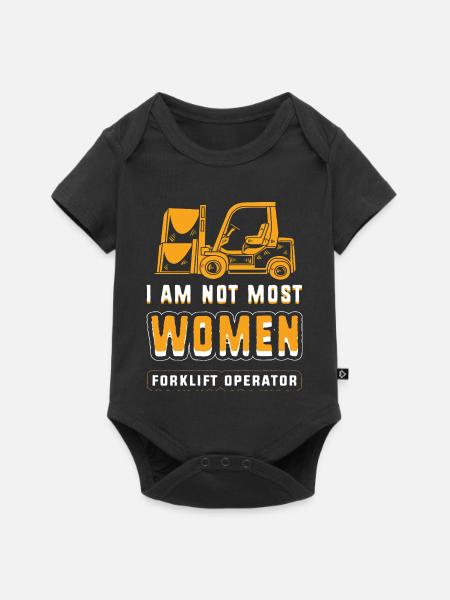Gabelstaplerfahrer - Baby Premium Kurzarmbody - Schwarz