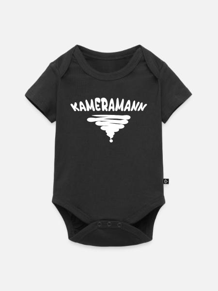 Kameramann als Style - Baby Premium Kurzarmbody - Schwarz