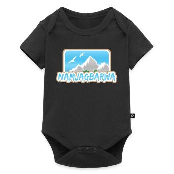 Gift for Namjagbarwa - Baby Premium short-sleeve bodysuit - black - Front