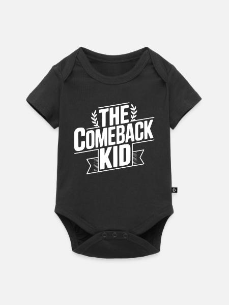 Das Comeback-Kind - Baby Premium Kurzarmbody - Schwarz