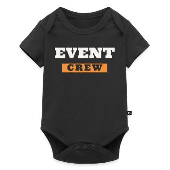 Event Crew Staff Team Event Helper Folder - Baby Premium short-sleeve bodysuit - black - Front