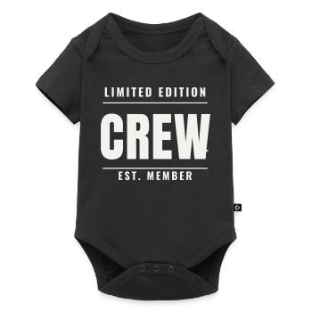 Crew Limited Edition Badge Est Team Staff Event - Baby Premium short-sleeve bodysuit - black - Front