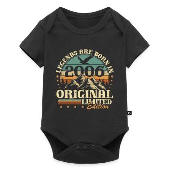Legends 2006 Vintage 20th Birthday Gift - Baby Premium short-sleeve bodysuit - black - Front