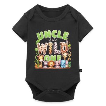 Oncle du Sauvage - Body à manches courtes Premium Bébé - noir - Devant