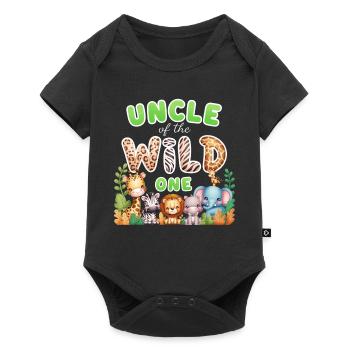 Oncle du Sauvage - Body à manches courtes Premium Bébé - noir - Devant