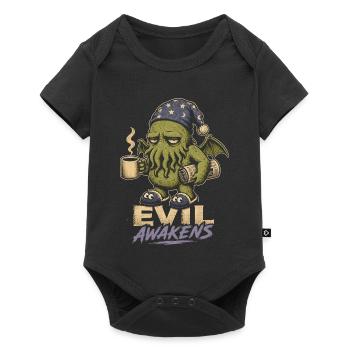 Evil Awakens : Café Cosmique - Body à manches courtes Premium Bébé - noir - Devant